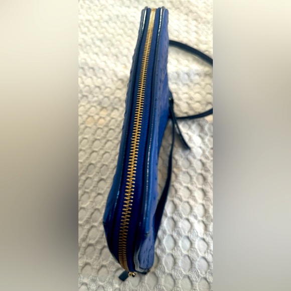 Kate Spade ostrich embossed purse - Picture 3 of 8